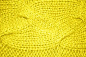 Yellow Cable Knit Pattern Texture - Free High Resolution Photo