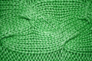 Green Cable Knit Pattern Texture - Free High Resolution Photo