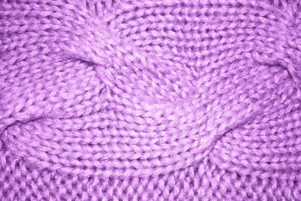 Lavender Cable Knit Pattern Texture - Free High Resolution Photo
