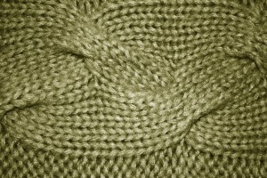 Olive Green Cable Knit Pattern Texture - Free High Resolution Photo