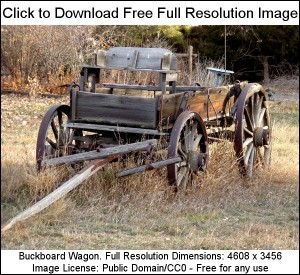 Buckboard Wagon - Free Photograph