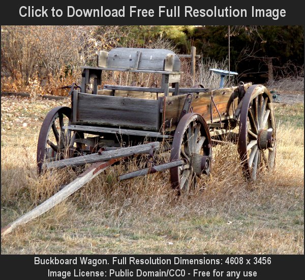 Buckboard Wagon - Free High Resolution Photo - Dimensions: 4608 x 3456