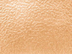 Peach Colored Textured Glass with Bumpy Surface - Free High Resolution Photo