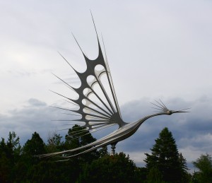 Metal Bird Sculpture - Free High Resolution Photo