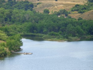 Lake with a Small Dock - Free High Resolution Photo