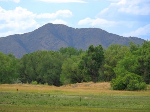 Meadow with Mountain in Background - Free High Resolution Photo