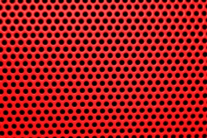 Bright Red Mesh with Round Holes Texture - Free High Resolution Photo