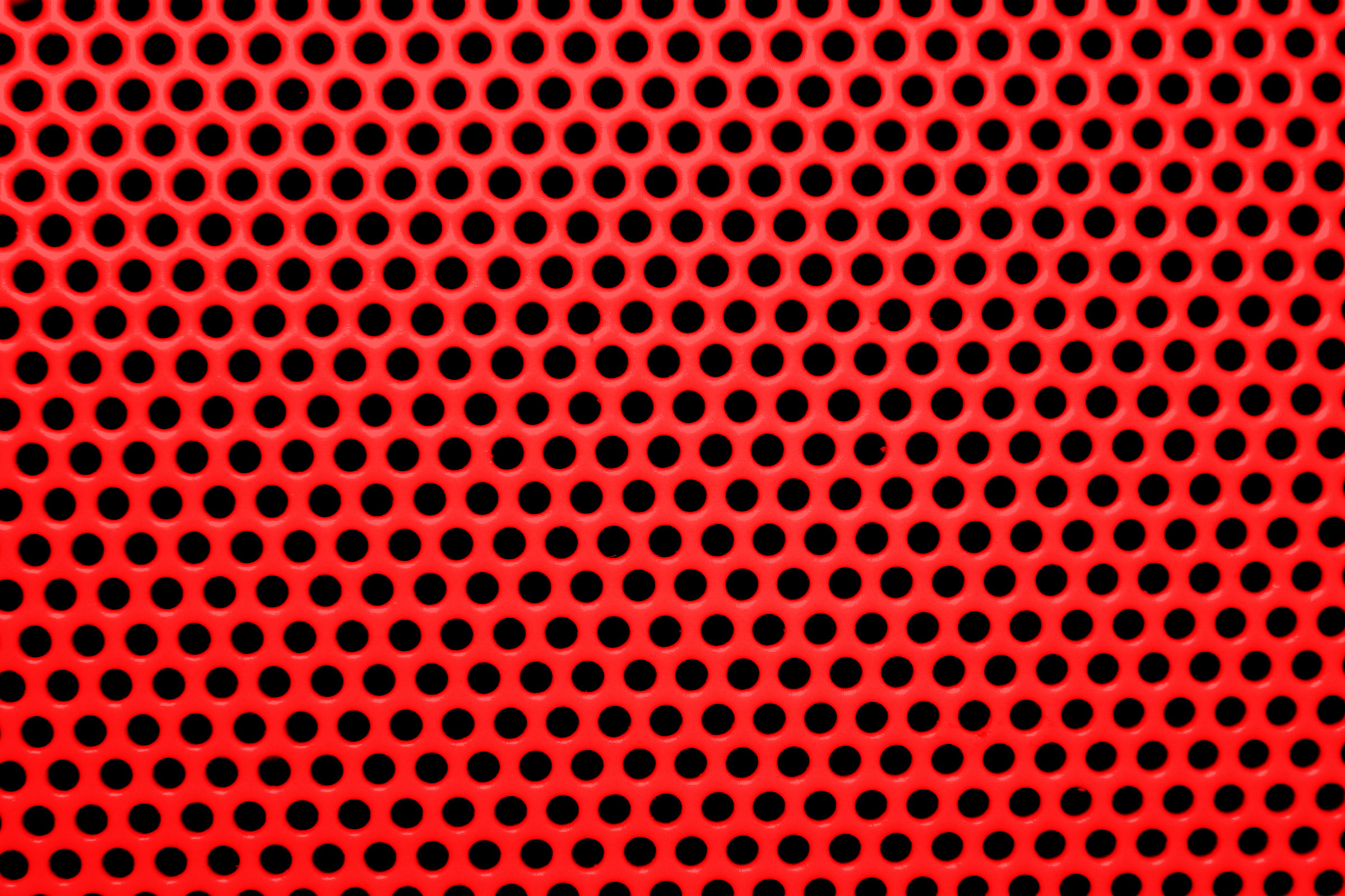 red mesh fabric texture background for sport wear, bag, shoes Stock Photo