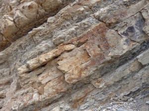 Diagonal Uplifted Rock Layers Texture - Free High Resolution Photo