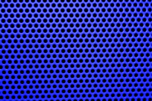 Blue Mesh with Round Holes Texture - Free High Resolution Photo