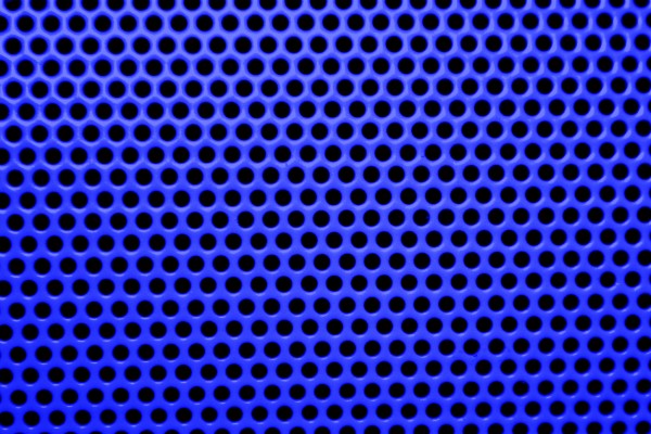 Blue Mesh with Round Holes Texture - Free High Resolution Photo