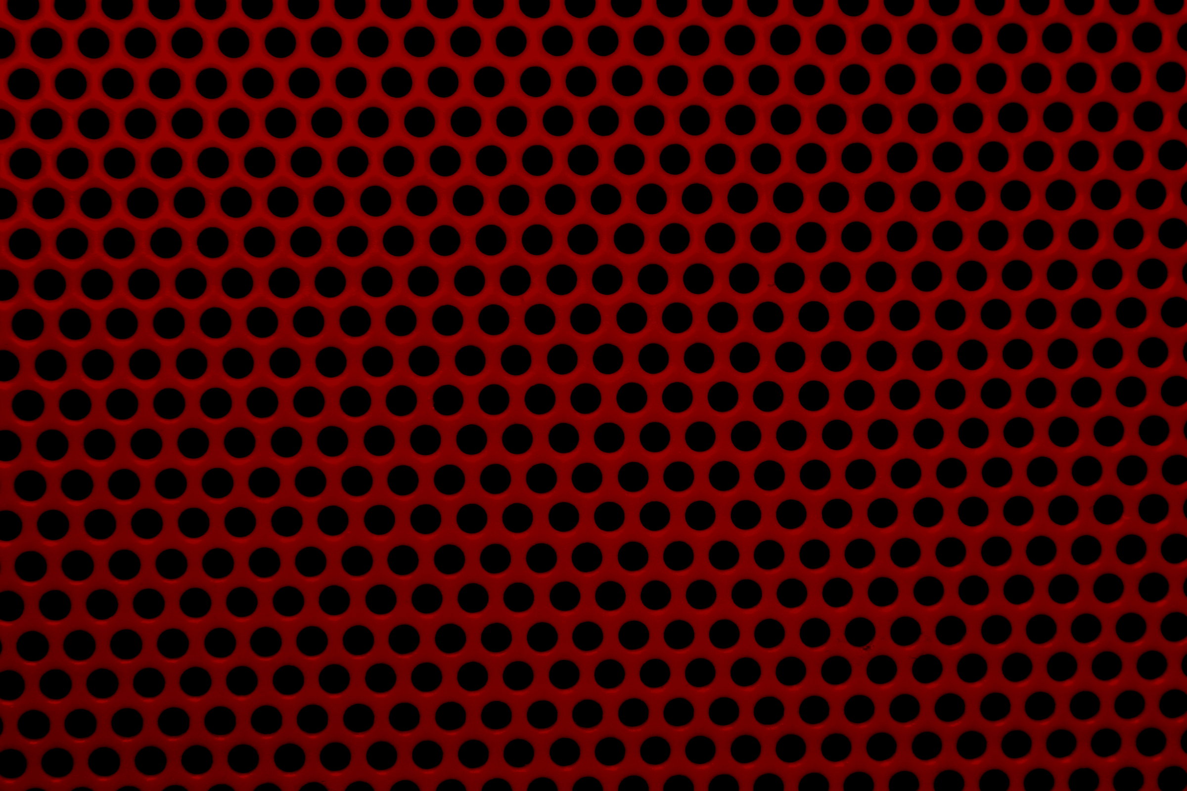 Red Mesh with Round Holes Texture Picture