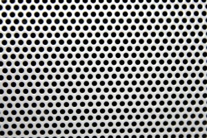 White Mesh with Round Holes Texture - Free High Resolution Photo