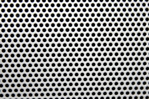 White Mesh with Round Holes Texture - Free High Resolution Photo