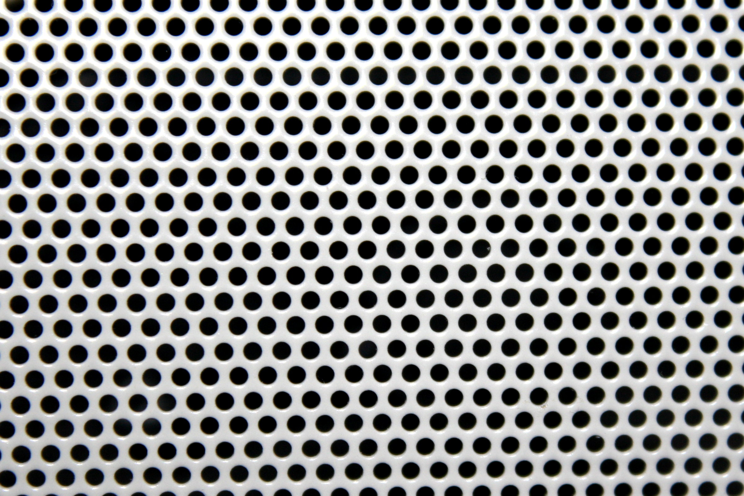 White Mesh with Round Holes Texture Picture, Free Photograph