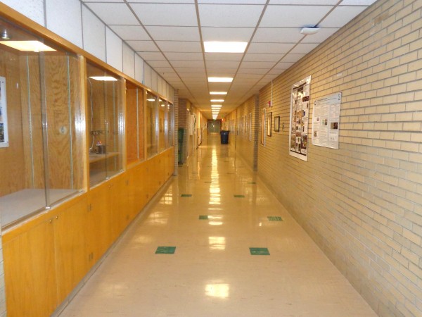 Empty School Hallway - Free High Resolution Photo