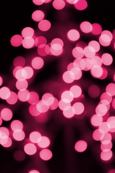 Pink Christmas Lights - Free High Resolution Photo