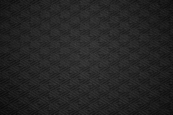 Black Knit Fabric with Diamond Pattern Texture Picture | Free ...