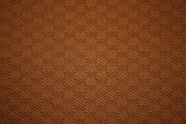 Chocolate Brown Knit Fabric with Diamond Pattern Texture - Free High Resolution Photo