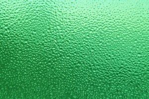 Dimpled Ice on Glass Texture Colorized Green - Free High Resolution Photo