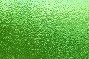 Dimpled Ice on Glass Texture Colorized Lime Green - Free High Resolution Photo