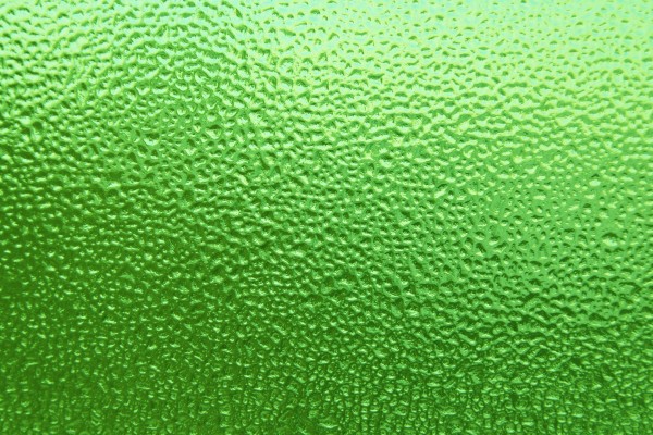 Dimpled Ice on Glass Texture Colorized Lime Green - Free High Resolution Photo