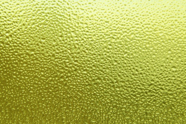 Dimpled Ice on Glass Texture Colorized Yellow - Free High Resolution Photo