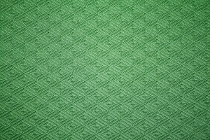 Green Knit Fabric with Diamond Pattern Texture - Free High Resolution Photo