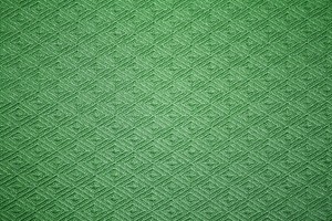 Green Knit Fabric with Diamond Pattern Texture - Free High Resolution Photo