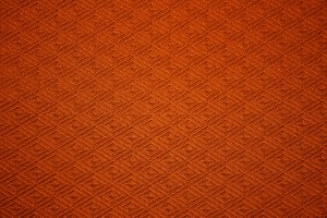 Orange Knit Fabric with Diamond Pattern Texture - Free High Resolution Photo