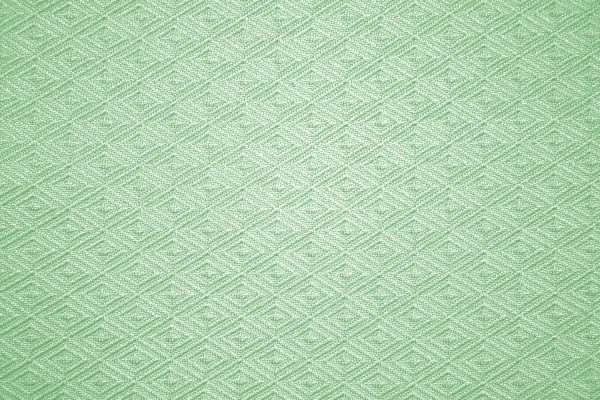 Pistachio Green Knit Fabric with Diamond Pattern Texture - Free High Resolution Photo