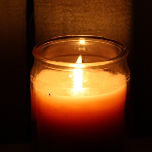 Candle in the Dark - Free High Resolution Photo