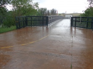 Bike Path in Rainstorm - Free High Resolution Photo