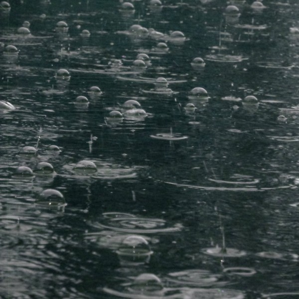 Raindrops, Bubbles and Ripples on the Water - Free High Resolution Photo