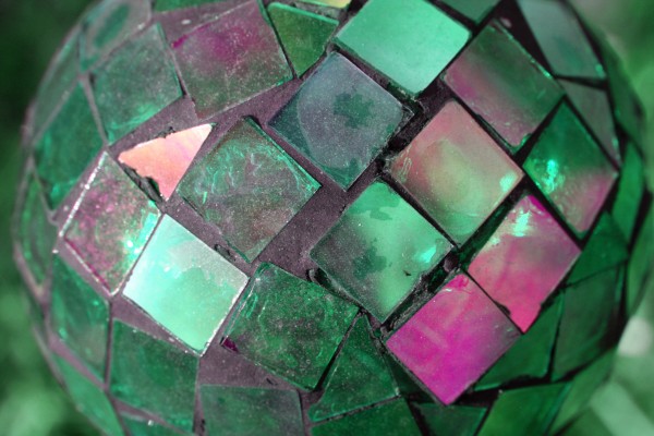 Green Glass Mosaic Ball - Free High Resolution Photo