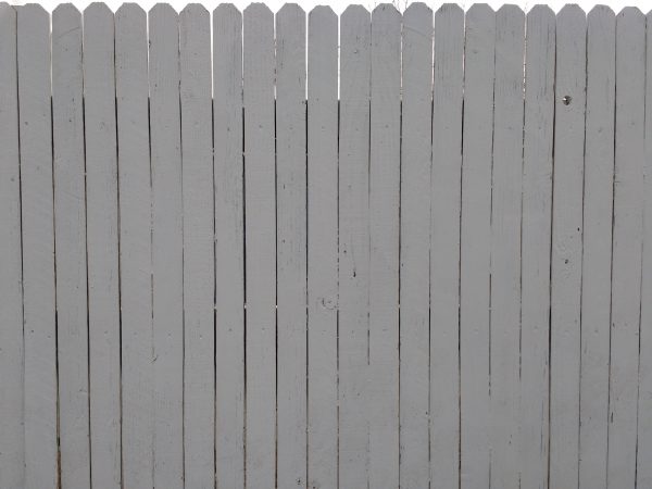 Painted Cedar Privacy Fence Texture - Free High Resolution Photo