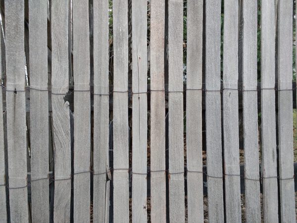 Weathered Rolled Wood Fencing Texture - Free High Resolution Photo