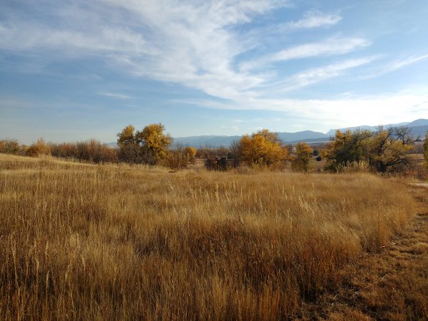 Fall Prairie and Mountain Landscape - Free High Resolution Photo