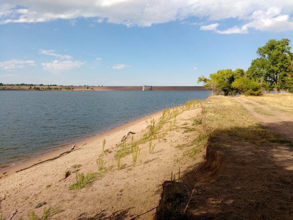 Sandy Shore at the Reservoir - Free High Resolution Photo