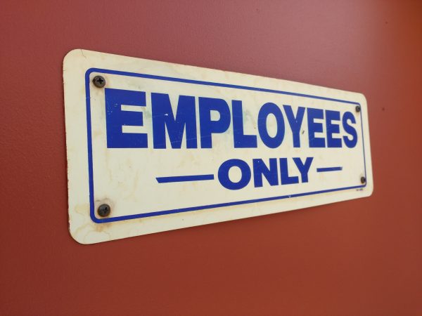 Employees Only Sign - Free High Resolution Photo