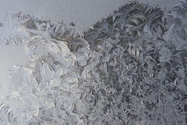 Frost Crystals on Glass Close Up - Free High Resolution Photo