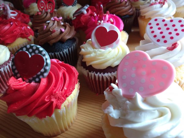 Valentine's Day Cupcakes - Free High Resolution Photo
