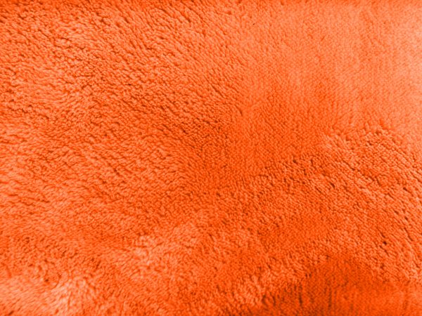 Plush Orange Bathmat Texture - Free High Resolution Photo 
