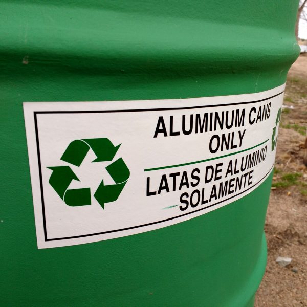 Aluminum Cans Recycling Sign - Free High Resolution Photo