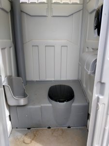 Inside of a Port-a-Potty - Free High Resolution Photo