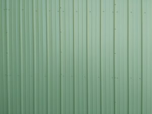 Green Ribbed Metal Siding Texture - Free High Resolution Photo