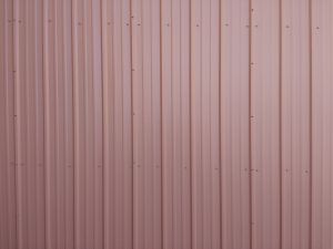 Ribbed Metal Siding Texture Red - Free High Resolution Photo