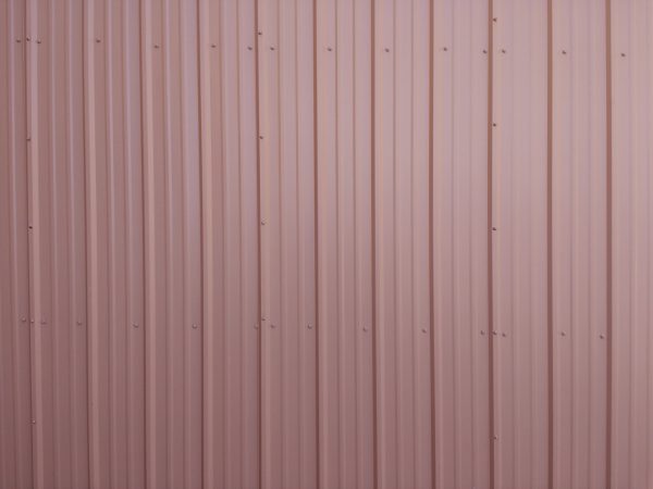 Ribbed Metal Siding Texture Red - Free High Resolution Photo 