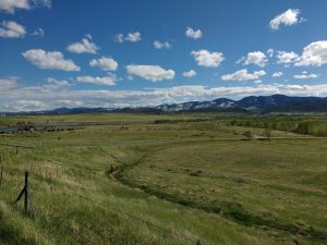 Rolling Hills with Mountains in Background - Free High Resolution Photo