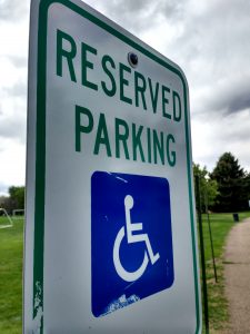 Wheelchair Reserved Parking Sign - Free High Resolution Photo